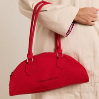 Berta Bowler Bag in Red
