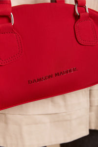 Berta Bowler Bag in Red