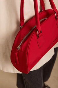 Berta Bowler Bag in Red