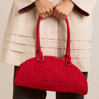 Berta Bowler Bag in Red