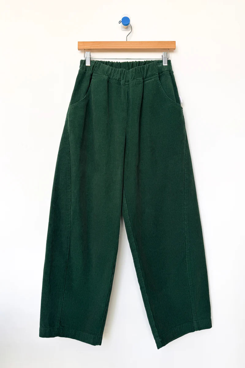 Corduroy Arc Pants in Foret