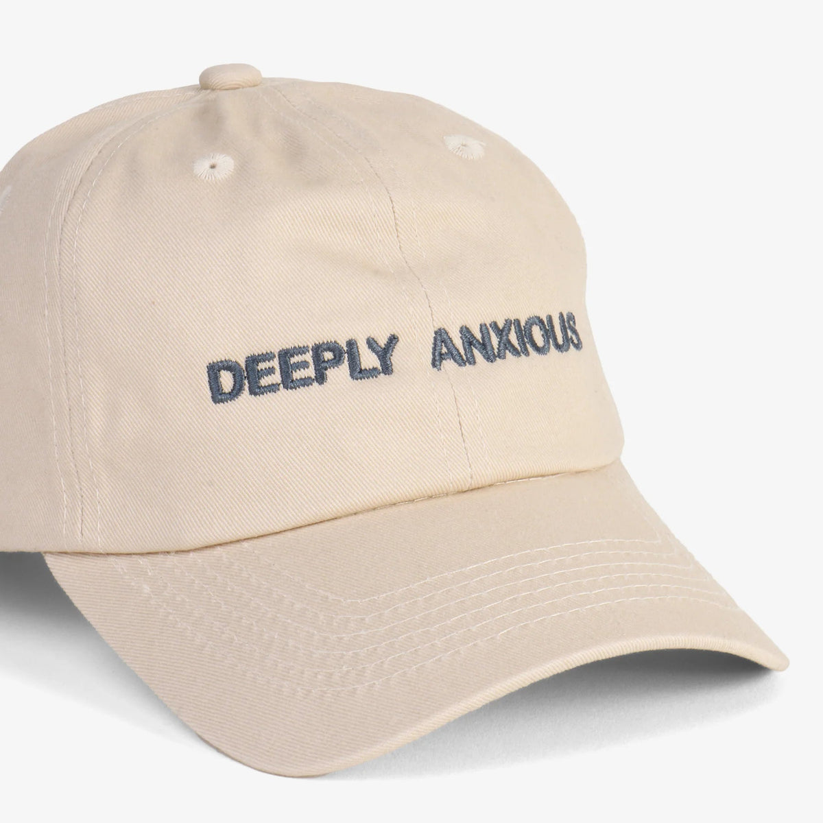 Deeply Anxious Dad Cap in Sand