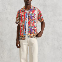 Didcot Shirt in Abstract Tile Print