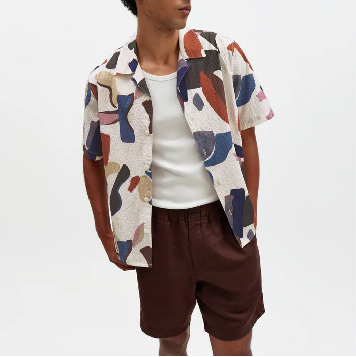 Didcot Shirt in Abstract Shapes