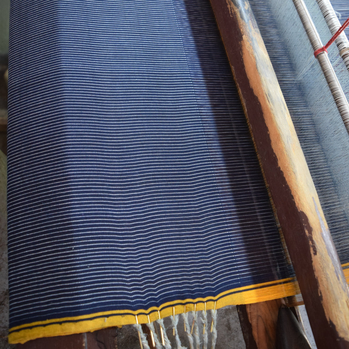 Indigo Chambray Utility Shirt