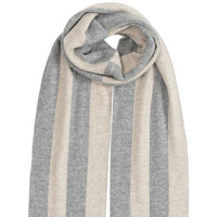 Split Scarf in Cream