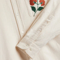 Embroidery Flannel Shirt