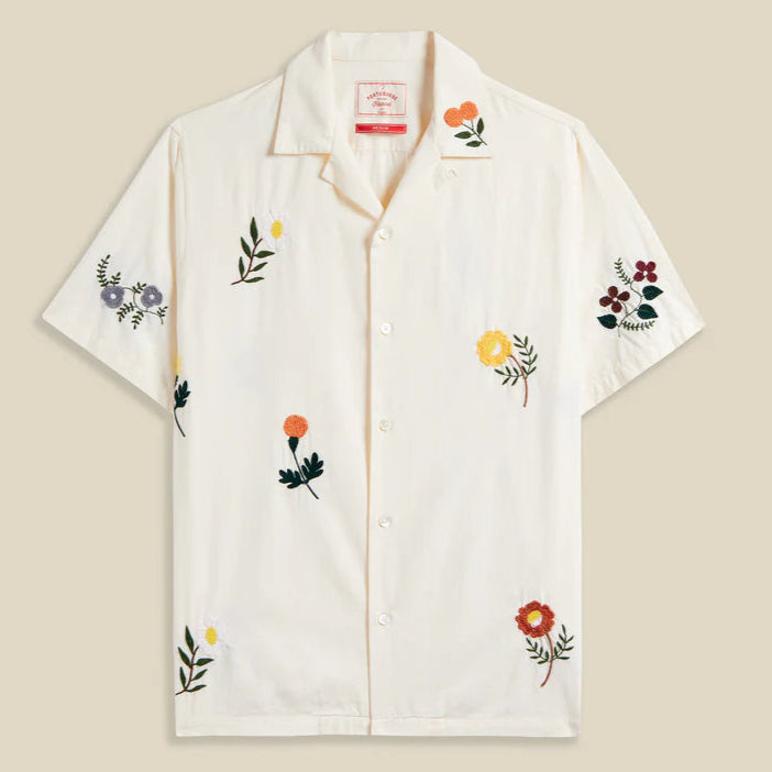 Embroidery Flowers Shirt