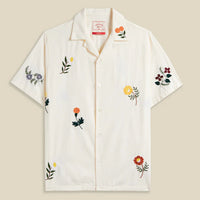 Embroidery Flowers Shirt