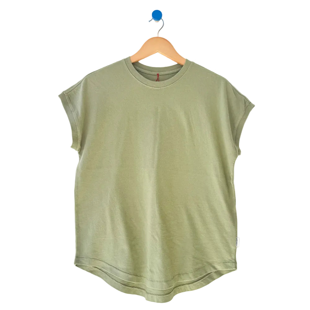 Ease Tee in Mint Dust