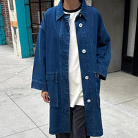 Easy Trench in Dark Denim