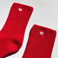 Embroidered Cloud Socks