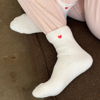 Embroidered Cloud Socks