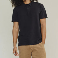 Fields Polo Shirt in Navy