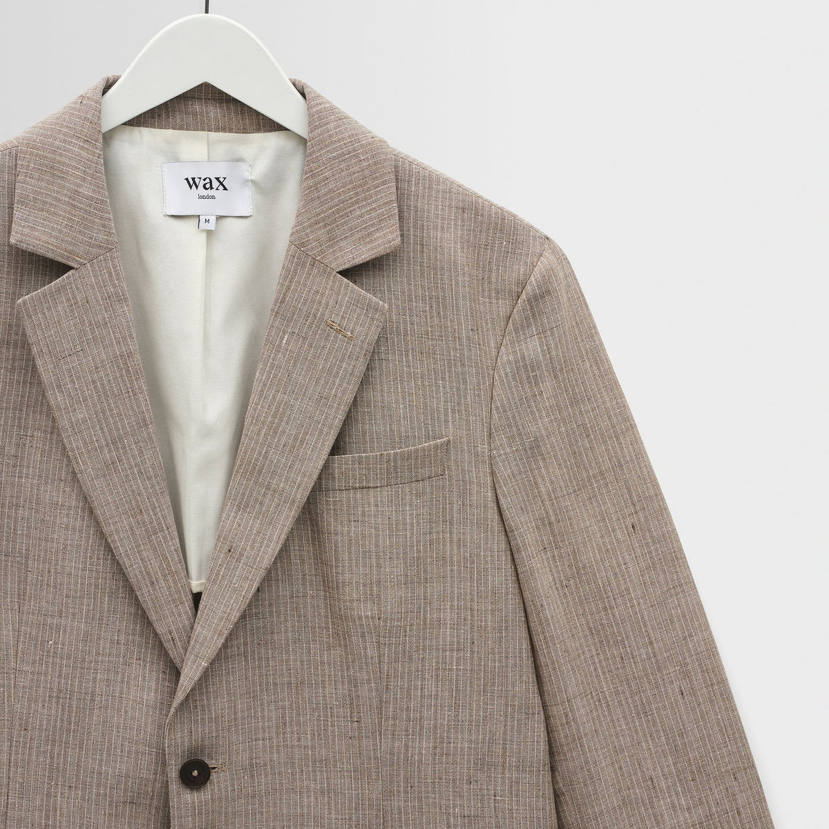 Fintry Blazer in Linen Stripe