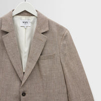 Fintry Blazer in Linen Stripe