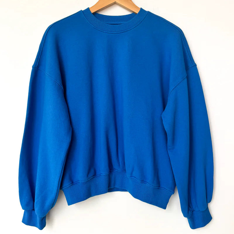 French Terry Core Sweatshirt in Lagoon