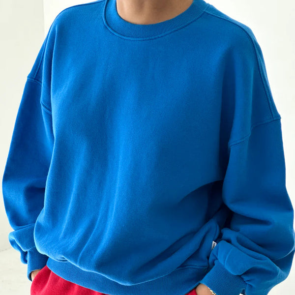 French Terry Core Sweatshirt in Lagoon