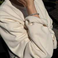 French Terry Raglan Tee in Naturel
