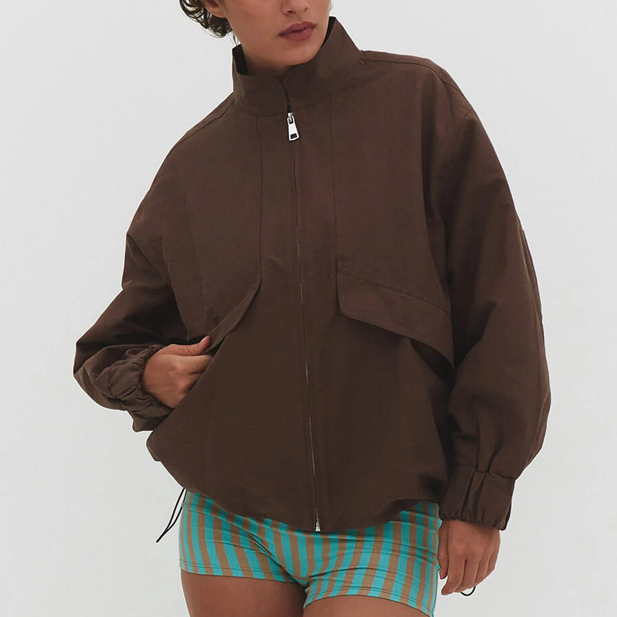 Sable Jacket in Coffee