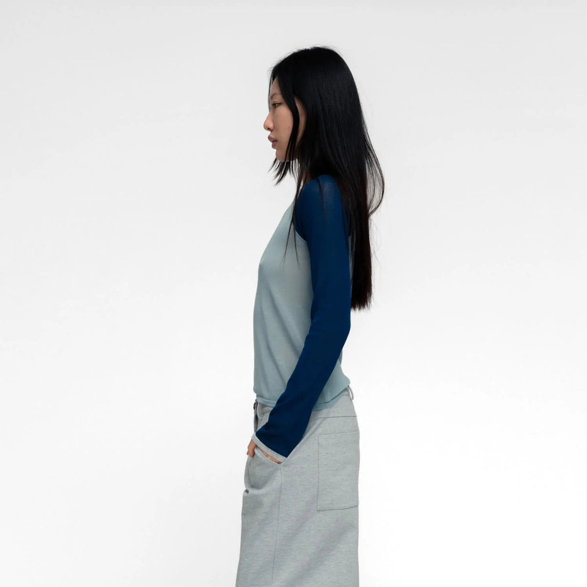 Mirinae Raglan Knit Top