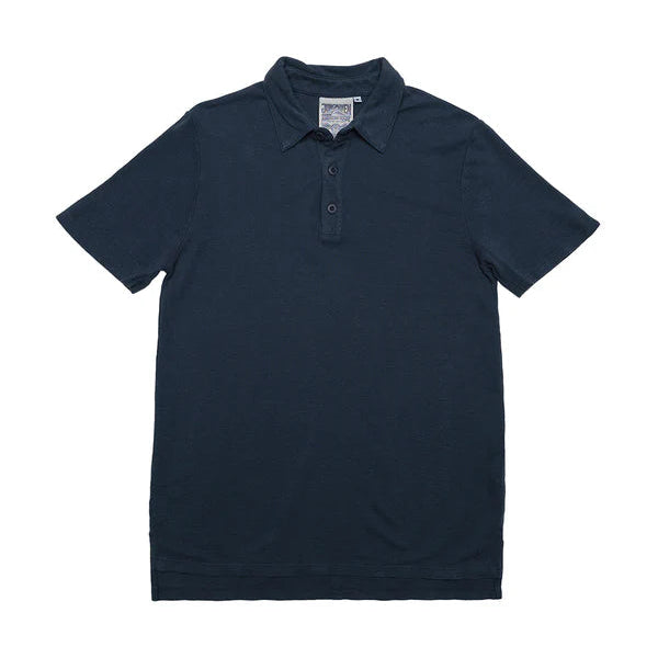 Fields Polo Shirt in Navy