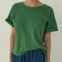 Vintage Fille Tee in Avocado
