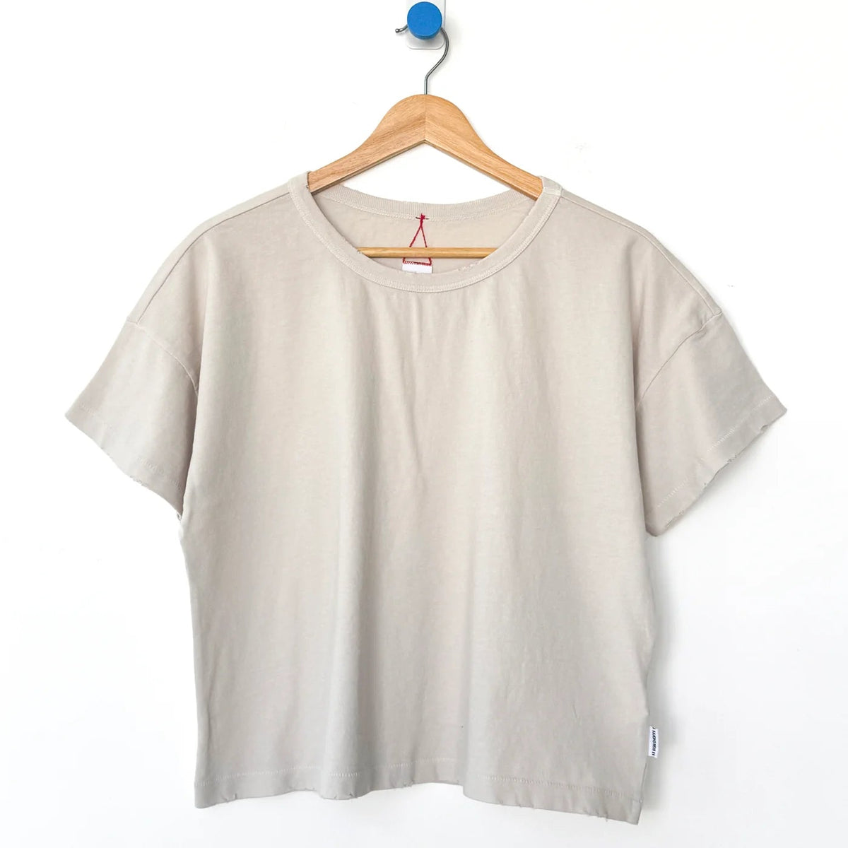 Vintage Fille Tee in Rice