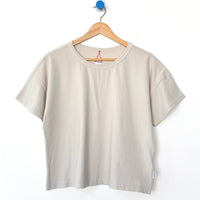 Vintage Fille Tee in Rice