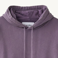 French Terry Hoodie in Purple