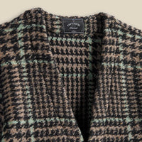 Gales Cardigan in Black/Green