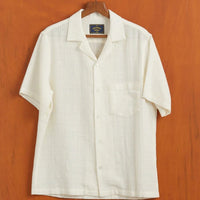 Grain Cotton Shirt in White