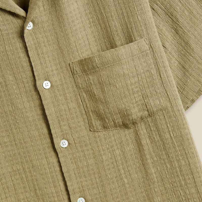 Grain Shirt in Khaki