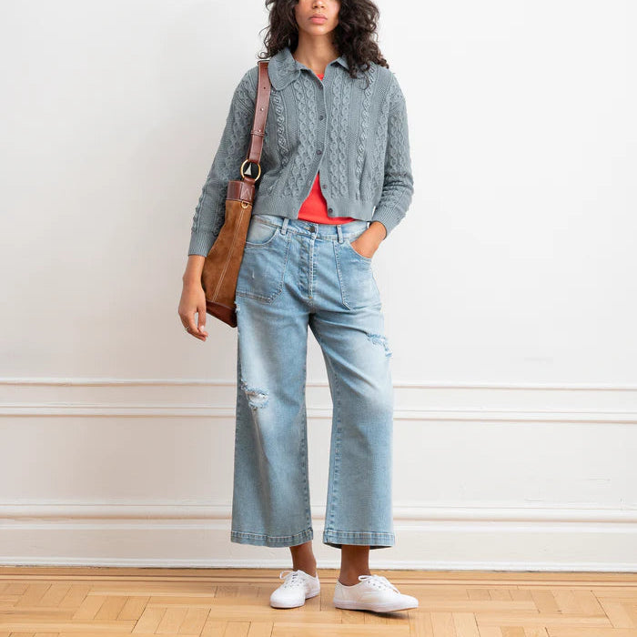 Michelle Cardigan in Gray
