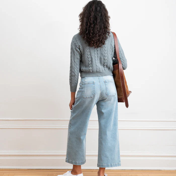 Michelle Cardigan in Gray