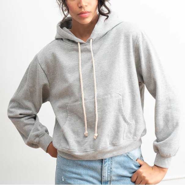 Gemma Sweatshirt in Heather Gray