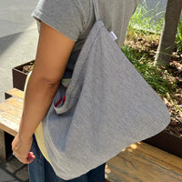 Happy Carry Bag in Blue Stripe