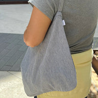 Happy Carry Bag in Blue Stripe