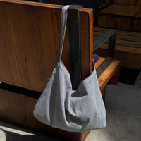 Happy Carry Bag in Blue Stripe