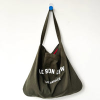 Le Bon Crew Happy Carry Bag in Olive