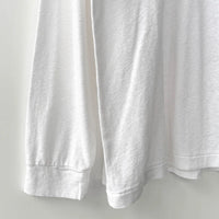 Haze Linen Blend Tee in White