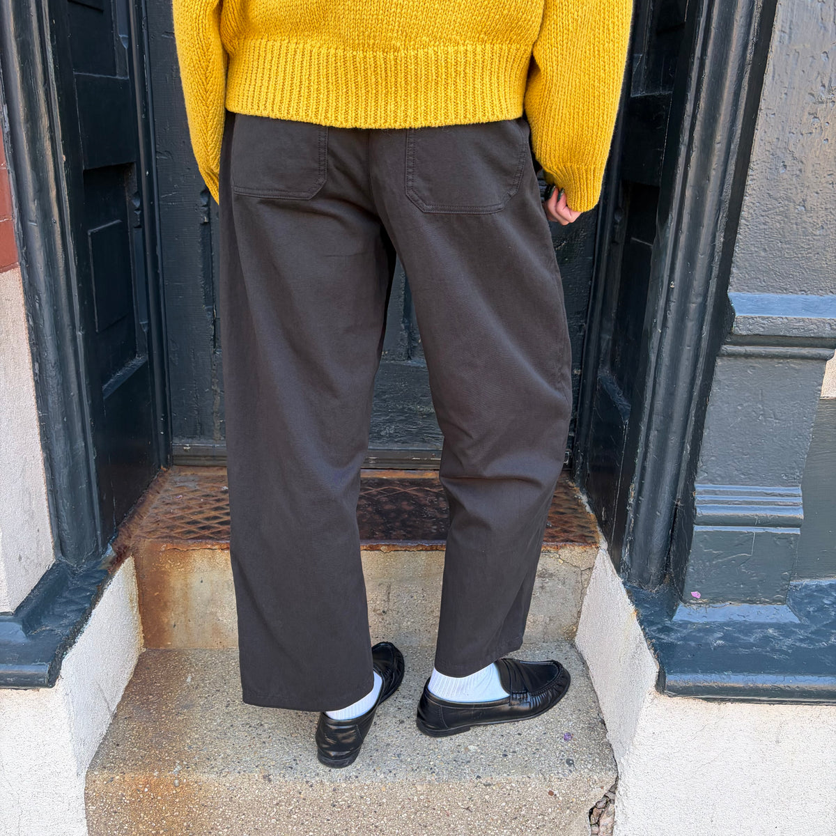 Gardener's Pants in Black