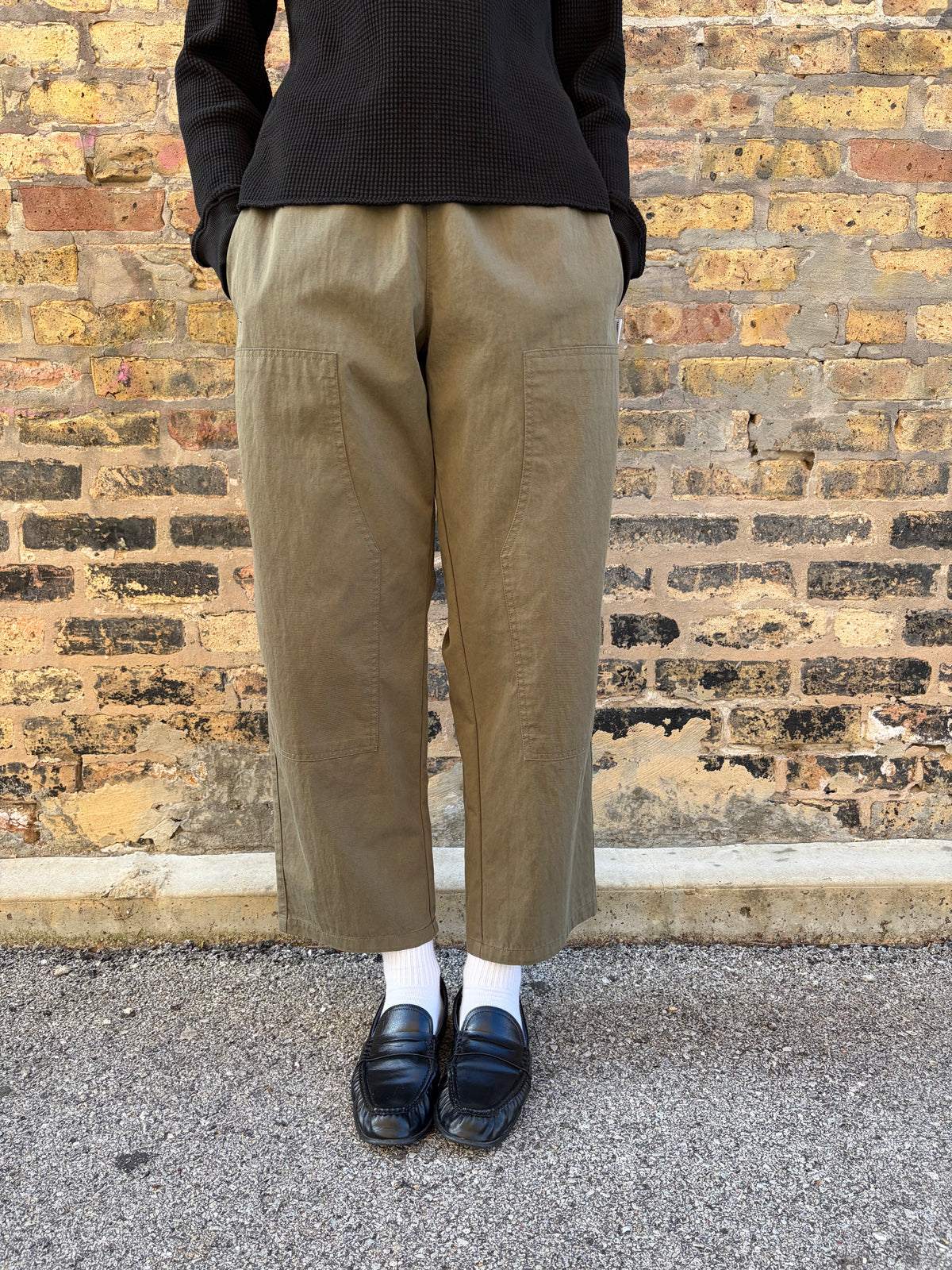 Gardener's Pants in Army Green