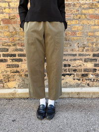 Gardener's Pants in Army Green