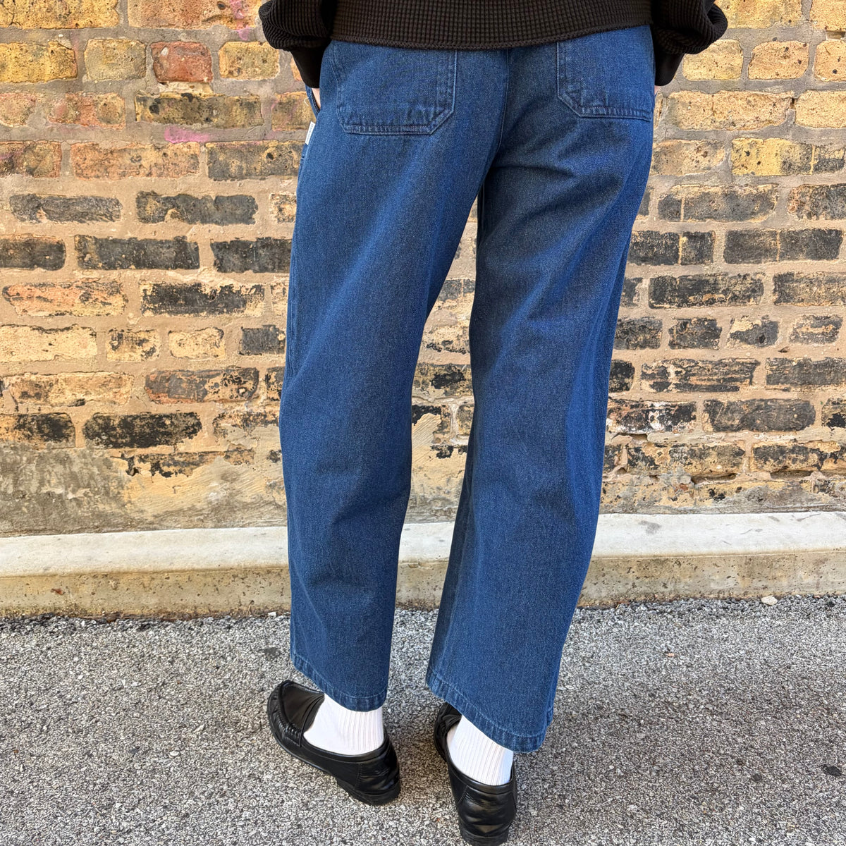 Gardener's Pants in Blue Denim