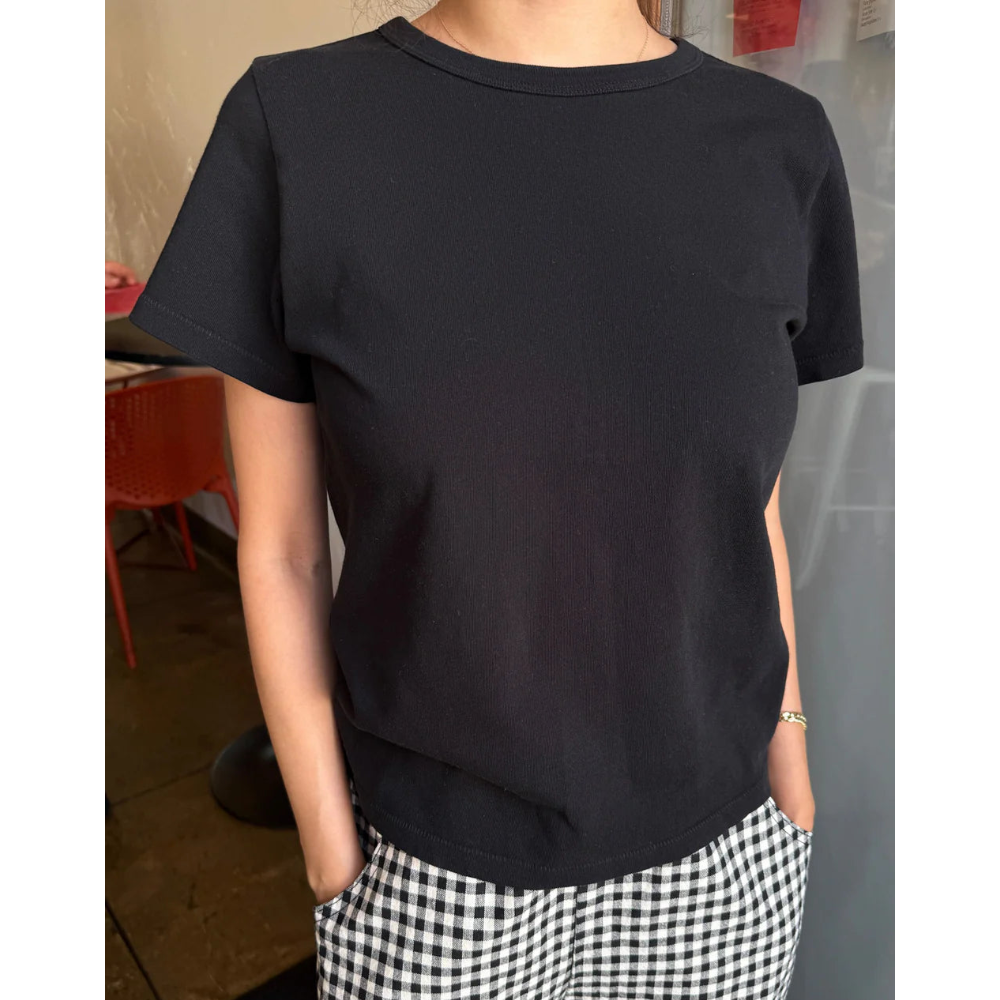 Go-To Tee in True Black