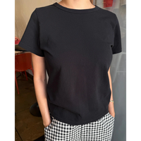 Go-To Tee in True Black