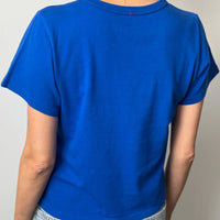 Little Boy Tee in Cobalt