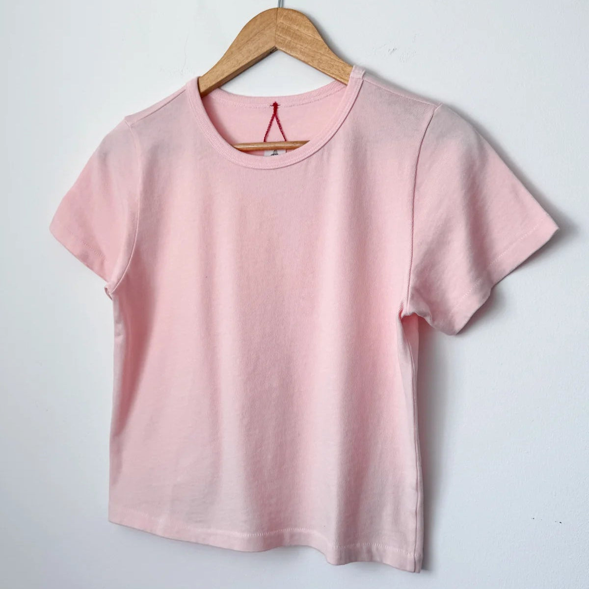 Little Boy Tee in Baby Pink