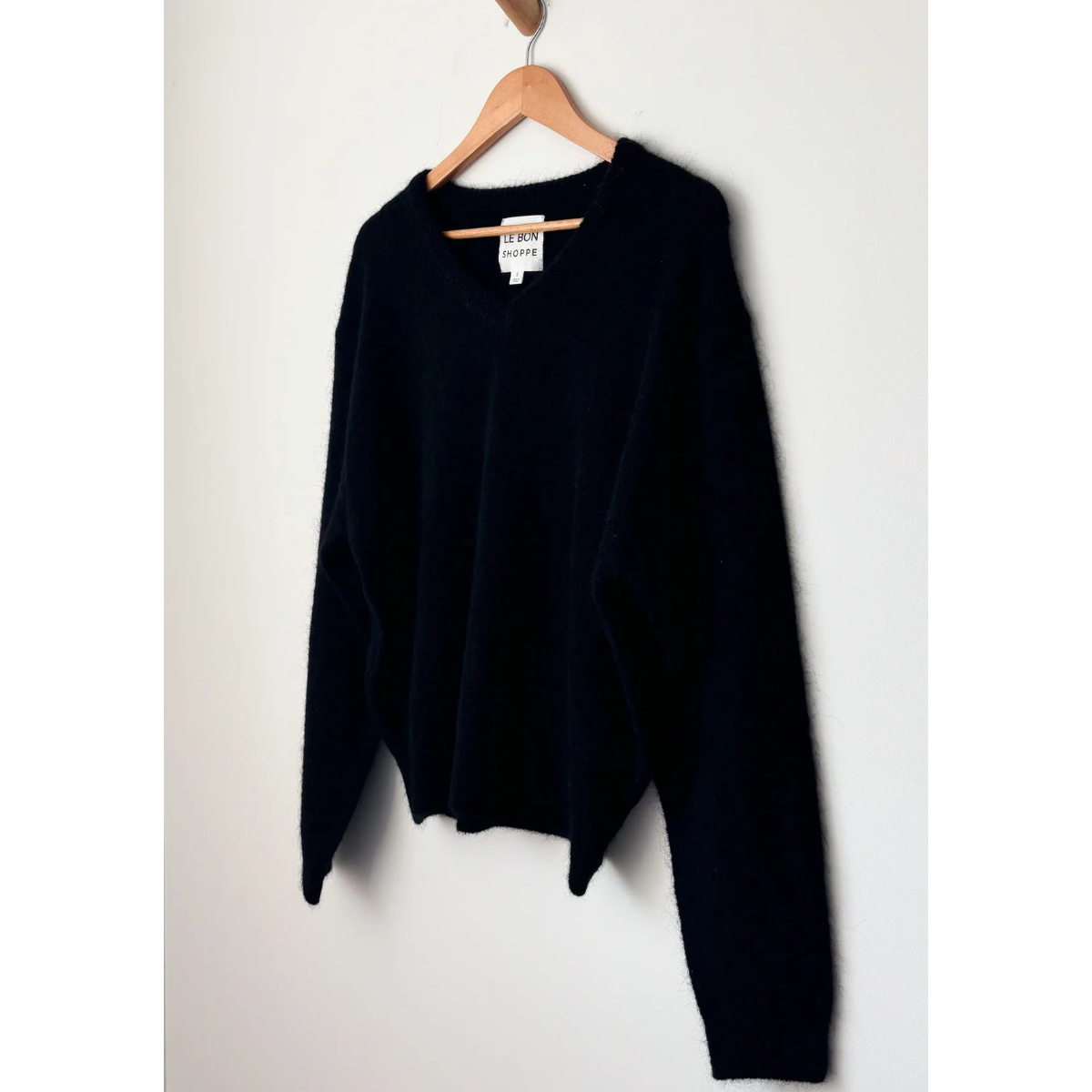 James Mohair Sweater in Black